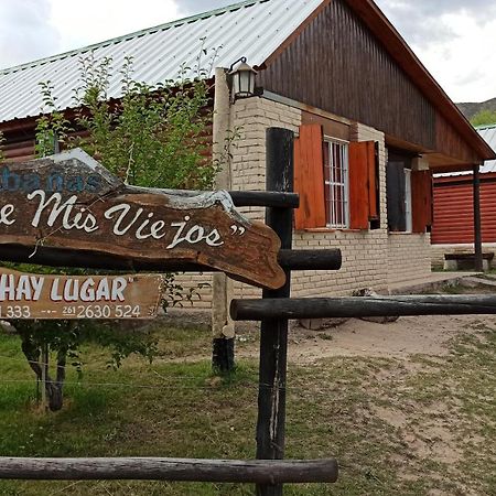 "Lo De Mis Viejos" Villa Potrerillos Eksteriør billede